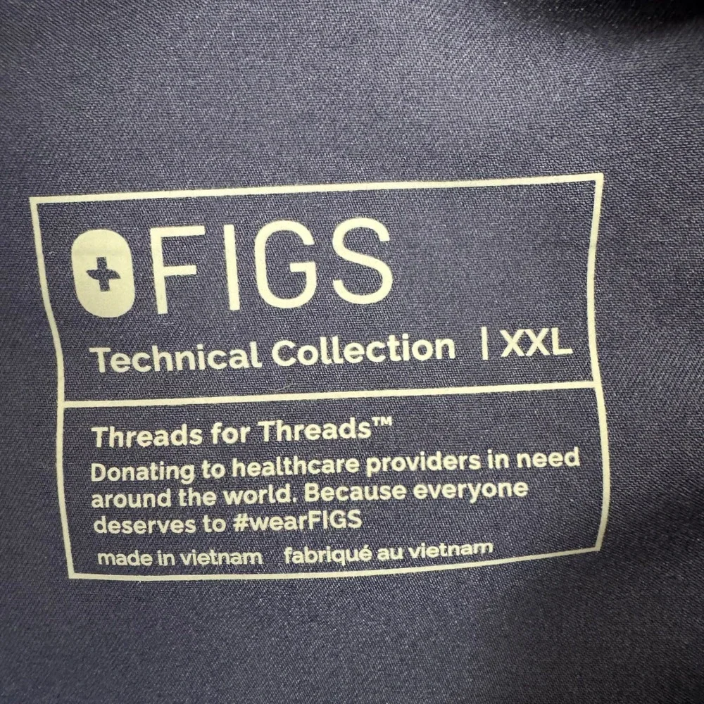 FIGS Technical Collection Navy‎ Blue Scrub Joggers XXL MXXSW2004 Mens Pants